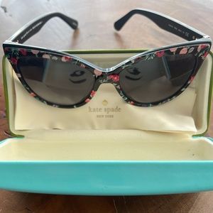 Kate Spade floral cateye sunglasses